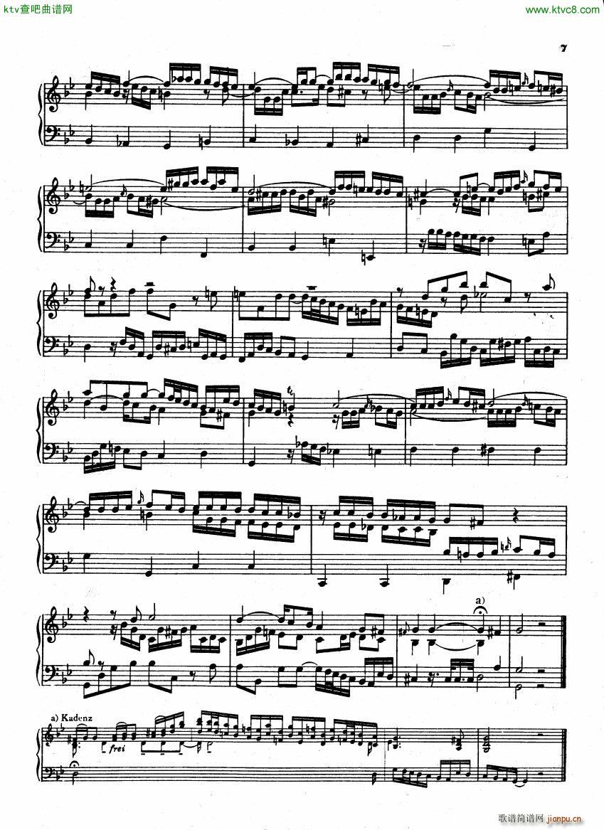 Bach CPE 6 Wurttemberg Sonatas(钢琴谱)30