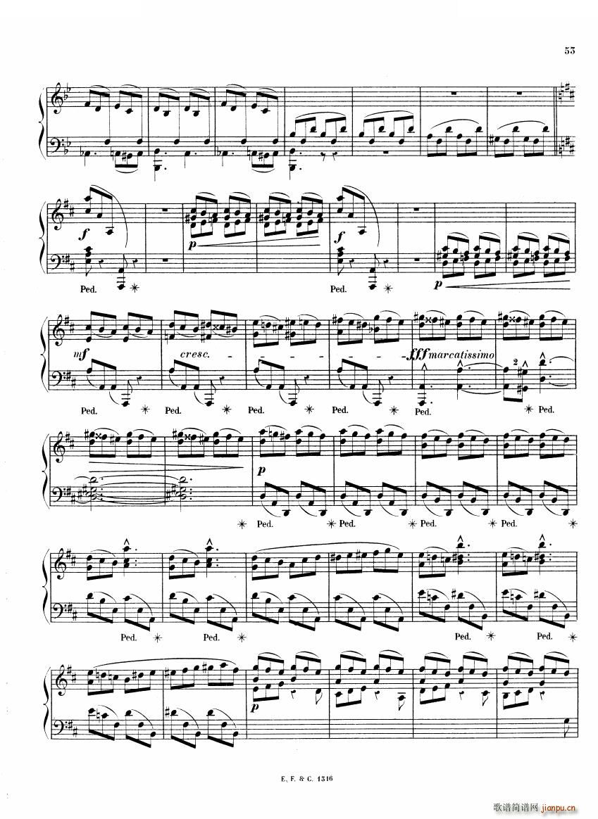 Chaminade 6 Etudes Op35 二 6 Etudes Op35 二(十字及以上)12