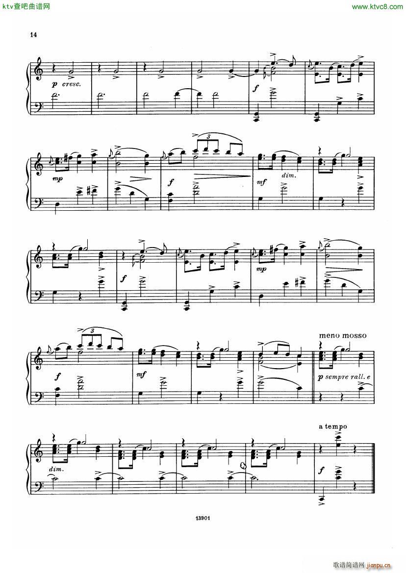 Borodin Little Suite(钢琴谱)12