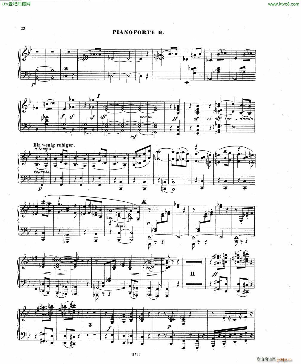 Fuchs Piano concerto Op 27 II(钢琴谱)21