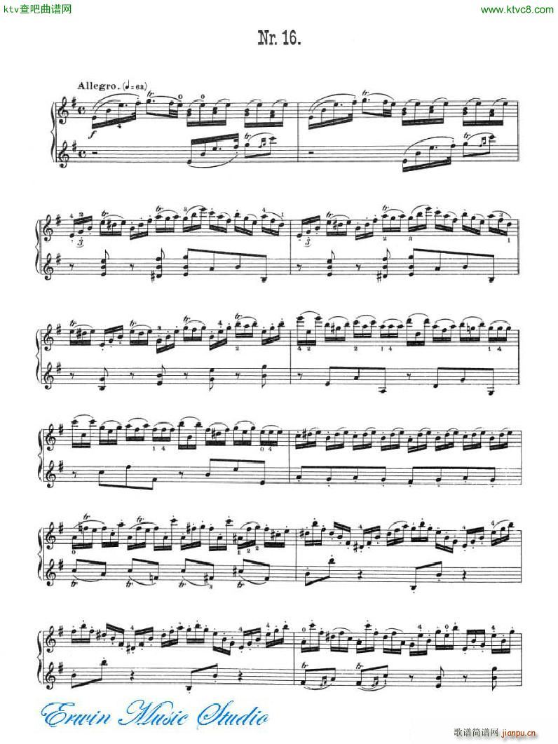 加维尼耶 24首隨想曲Pierre Gavinies 24 Caprices 13 16(十字及以上)10