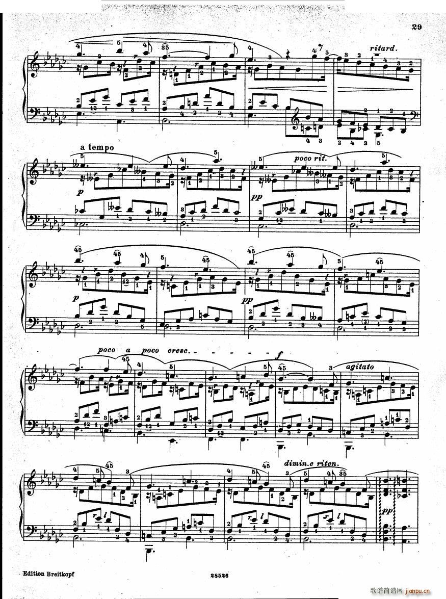 Henselt Piano Solo Album Piano Solo Album(十字及以上)28