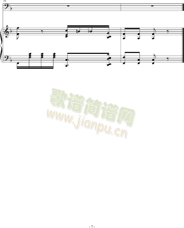 大提琴协奏曲(钢琴谱)7