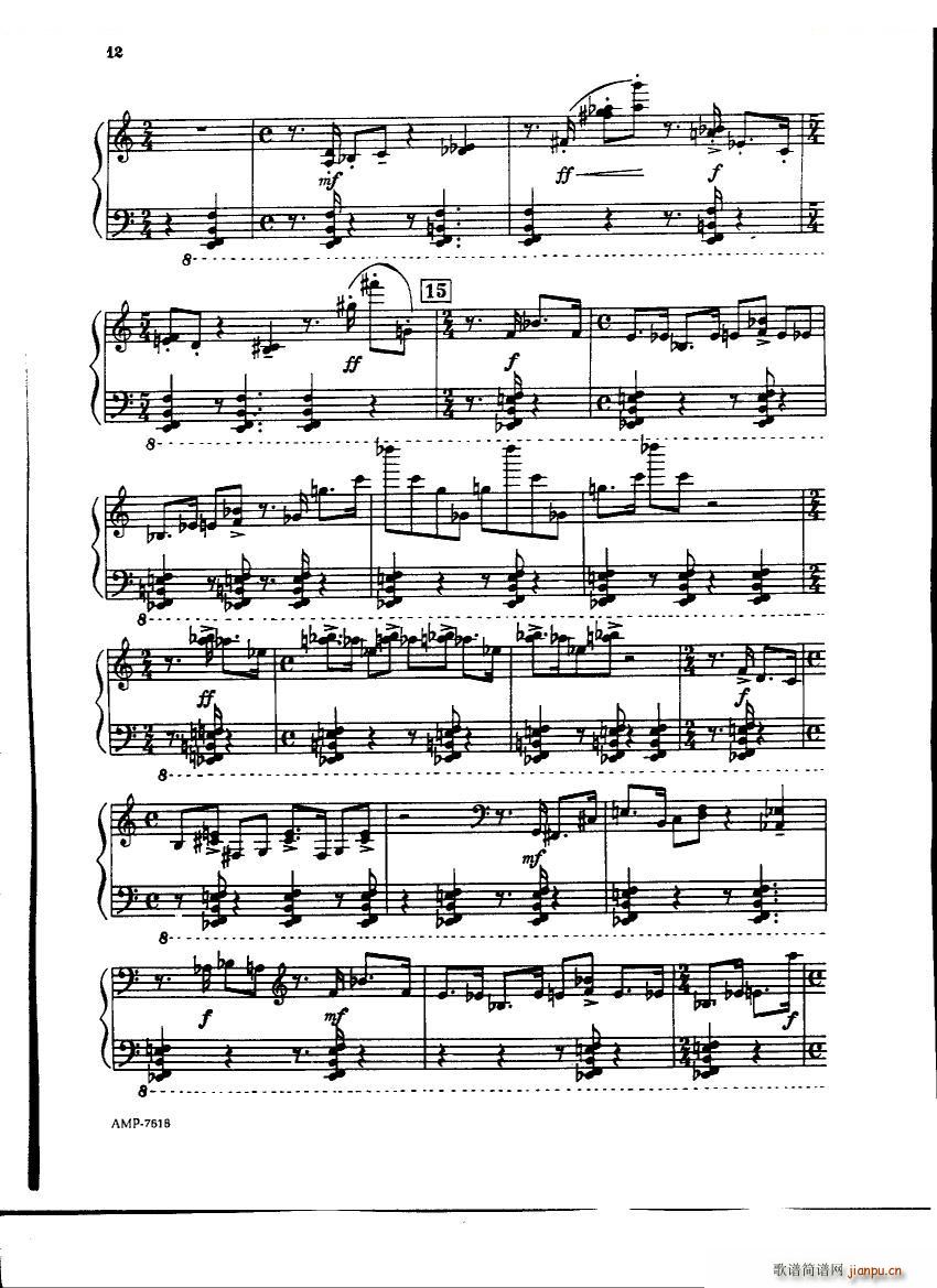 Gubaidulina Sofia Piano Sonata Piano Sonata(十字及以上)10