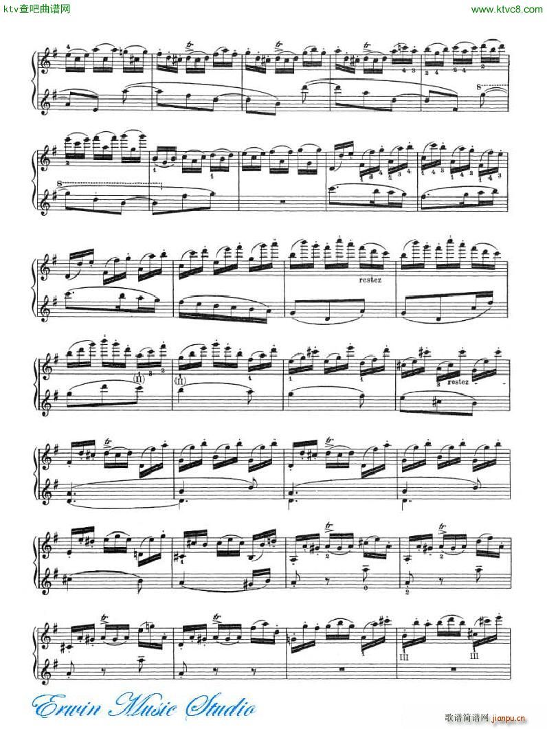 加维尼耶 24首隨想曲Pierre Gavinies 24 Caprices 01 04(十字及以上)14