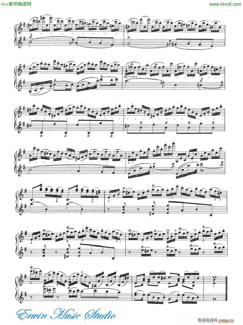 加维尼耶 24首隨想曲Pierre Gavinies 24 Caprices 13 16(十字及以上)13