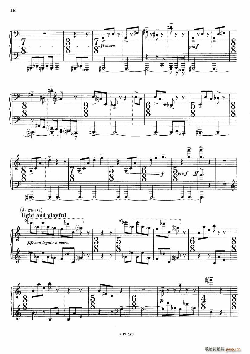 Copland Piano Fantasy(钢琴谱)11