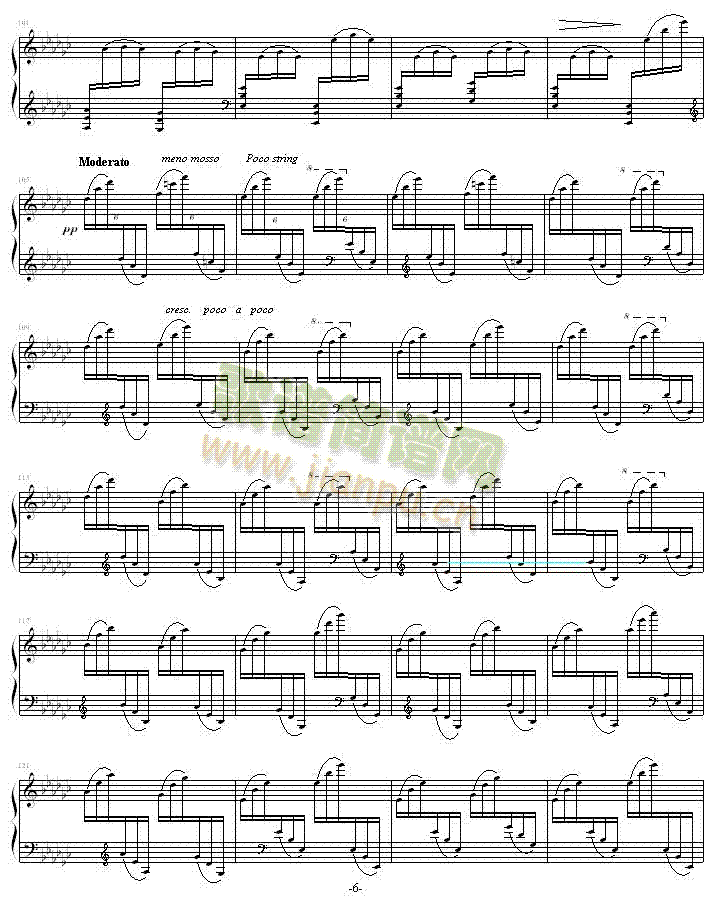 春江花月夜(钢琴谱)6