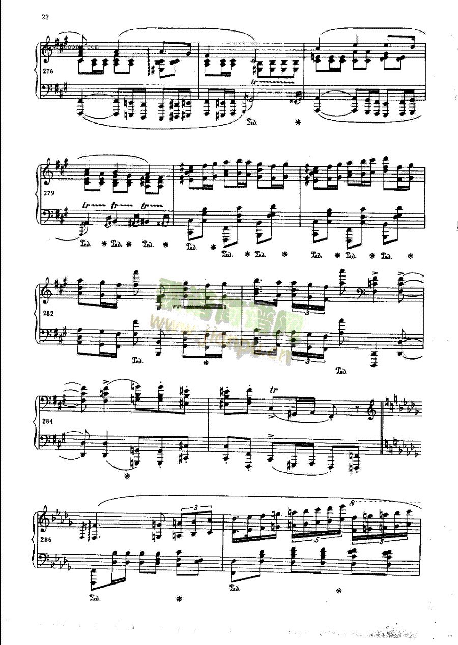 波洛涅兹OP.44键盘类钢琴(其他乐谱)16