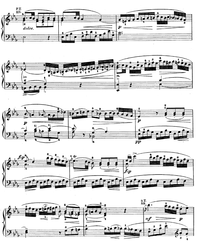 降B大调奏鸣曲kv333(钢琴谱)11