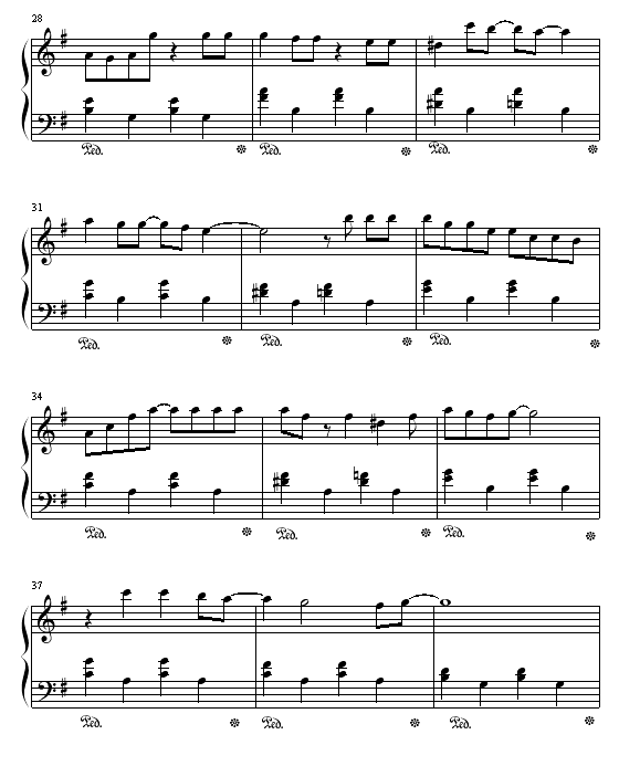 forfruitbasket-水果篮子(钢琴谱)3