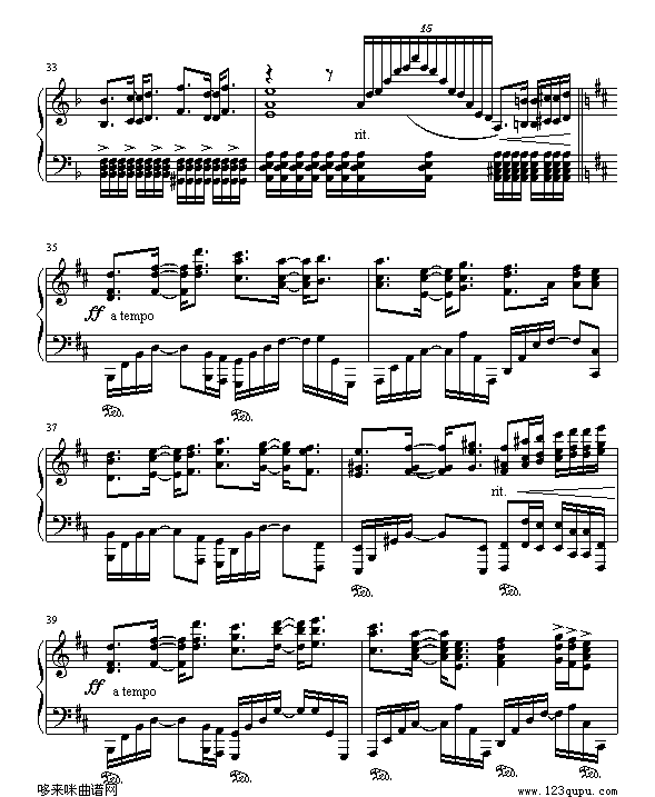 lydia-飞儿乐团(钢琴谱)5