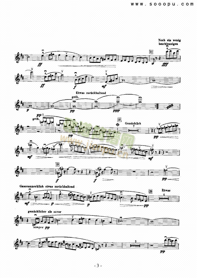 第一交响曲—独奏弦乐类小提琴(其他乐谱)3