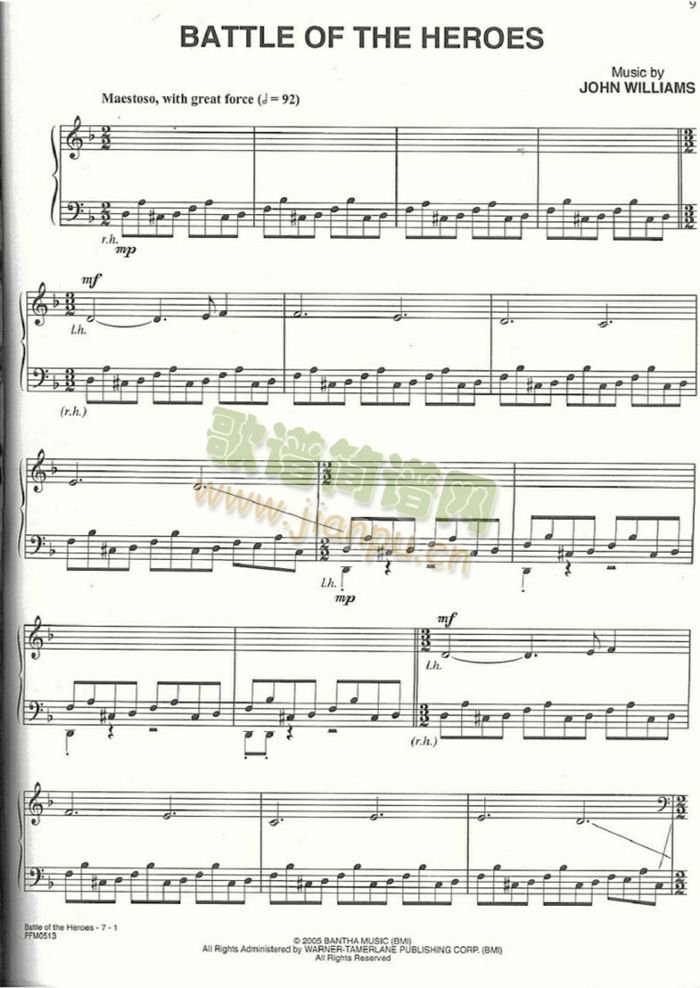 BATTLEOFTHEHEROES(吉他谱)1