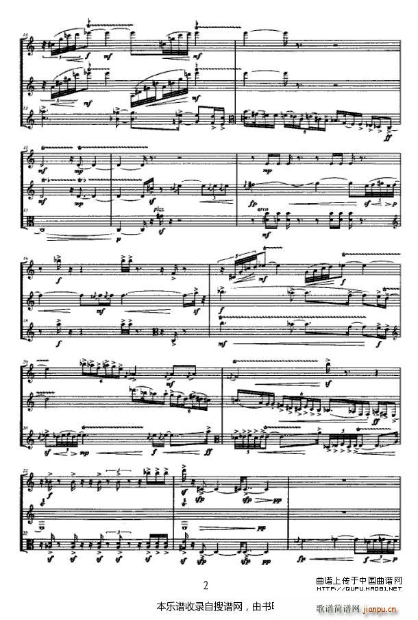 合 长笛 单簧管 中提琴 P2(笛箫谱)1