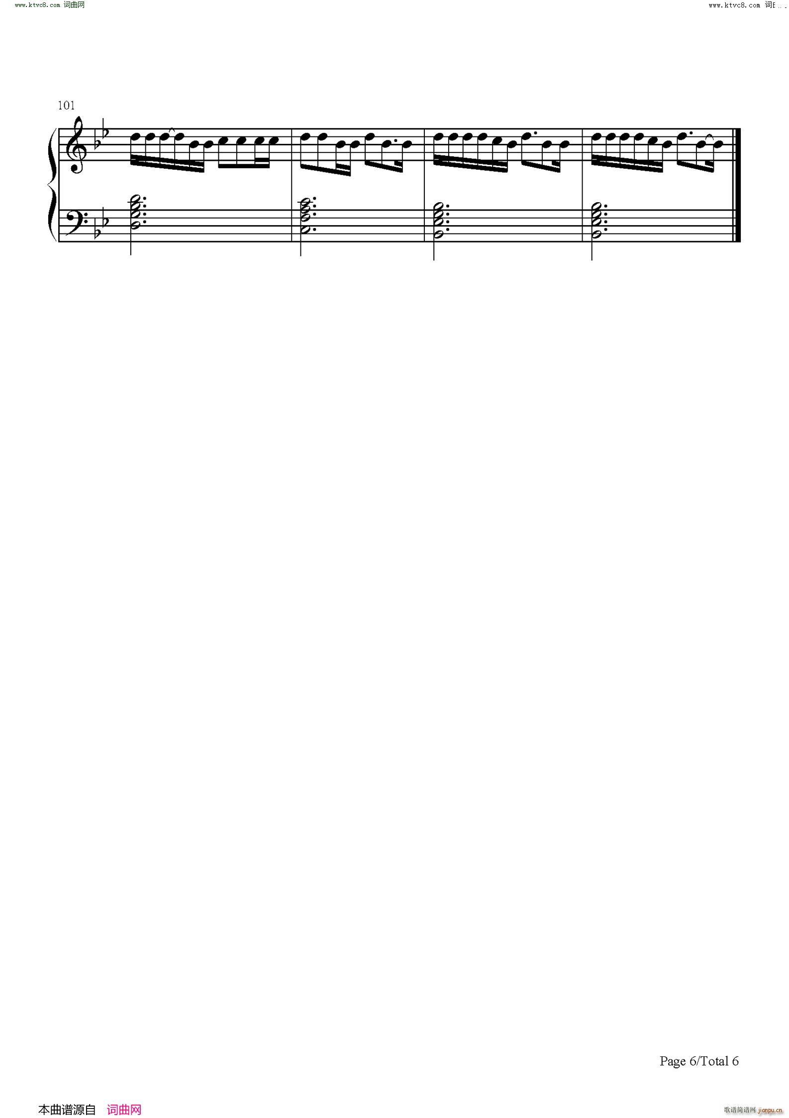 Tommy Lee(钢琴谱)6