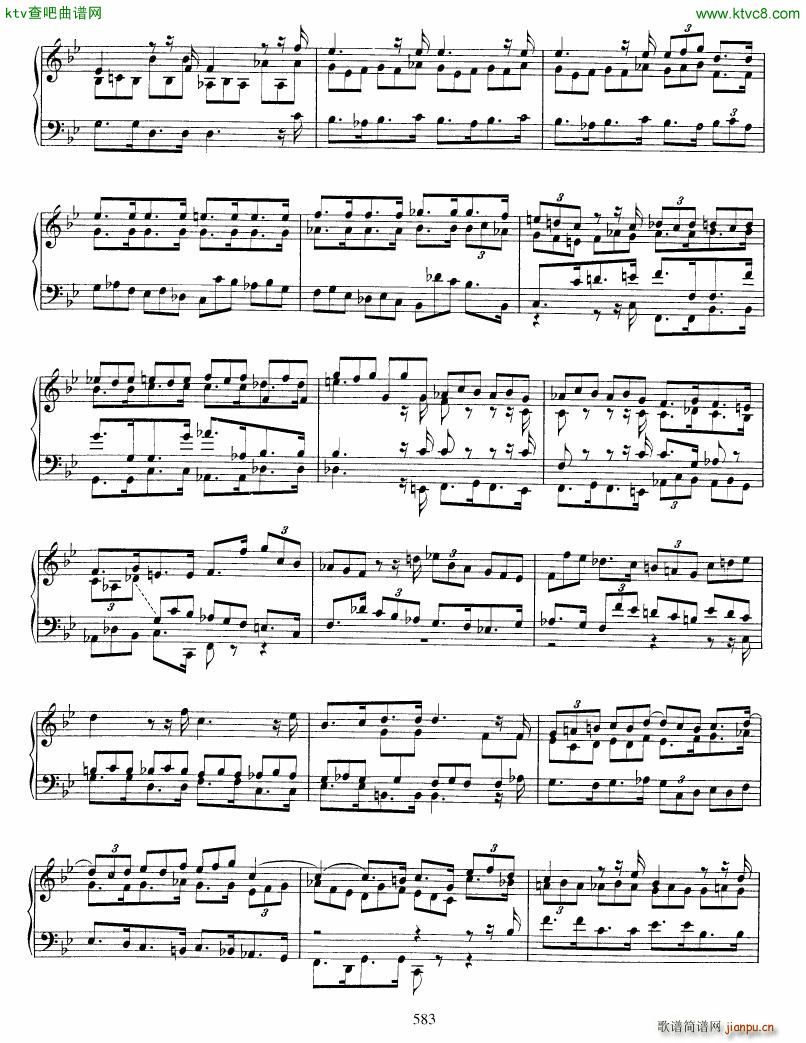 Bach JS BWV 915 Toccata in g(钢琴谱)8