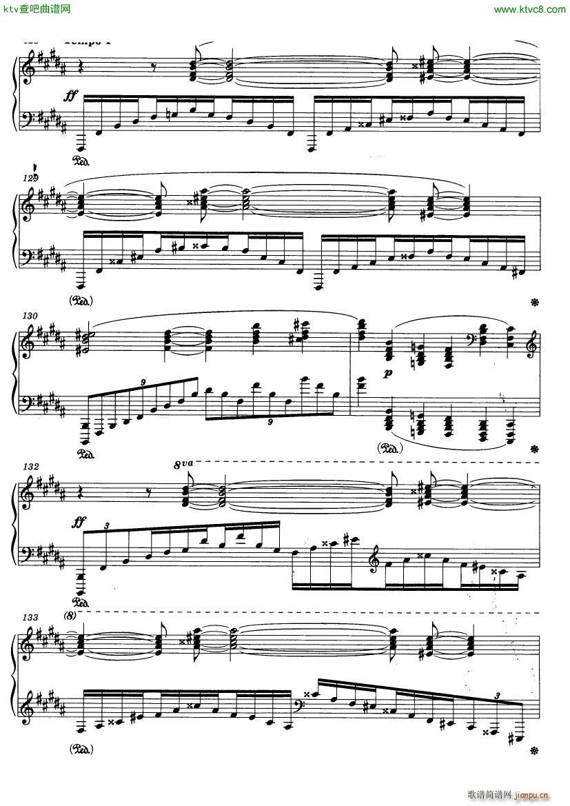 Griffes The Pleasure Dome of Kubla Khan(钢琴谱)14