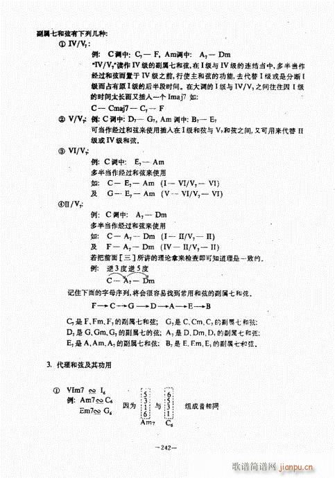 民谣吉他经典教程221-260(吉他谱)22