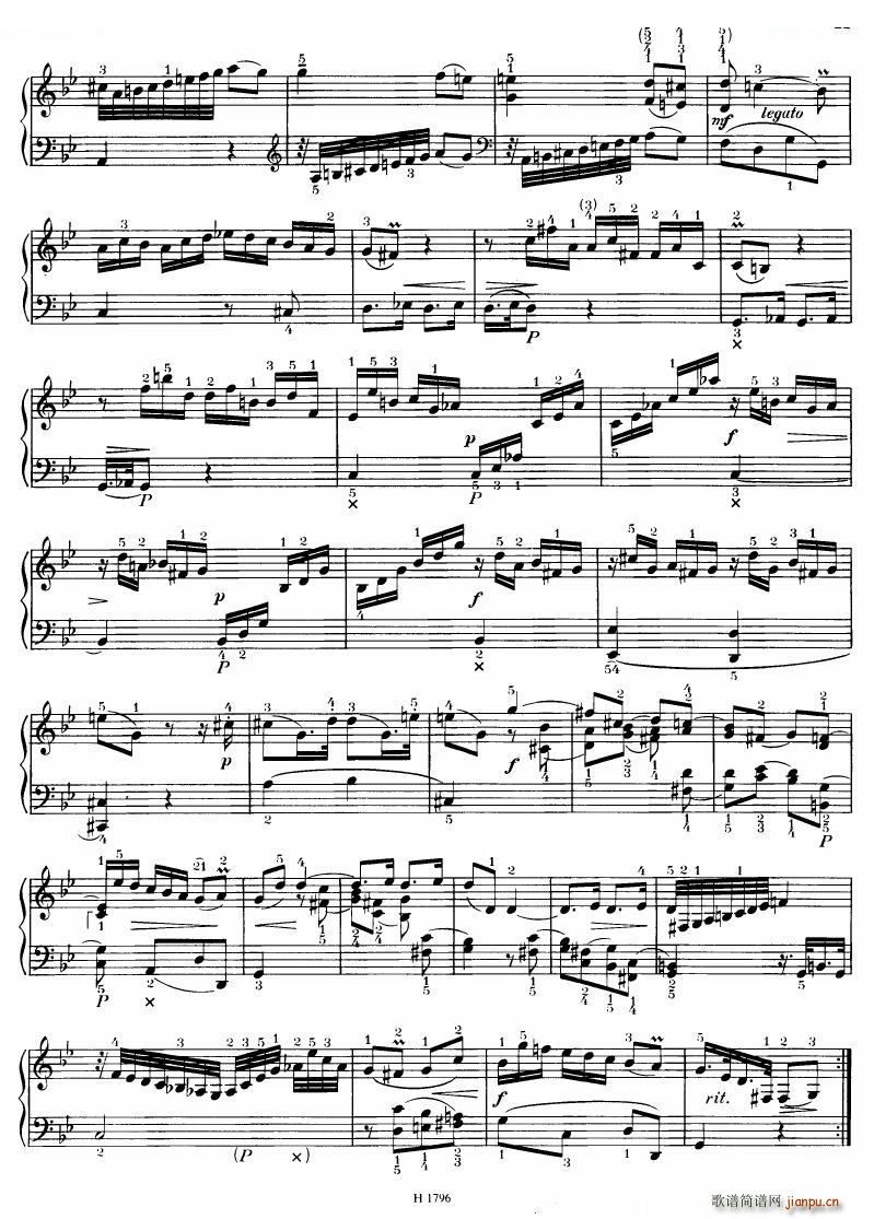Benda 16 Sonatas 二 16 Sonatas 二(十字及以上)3