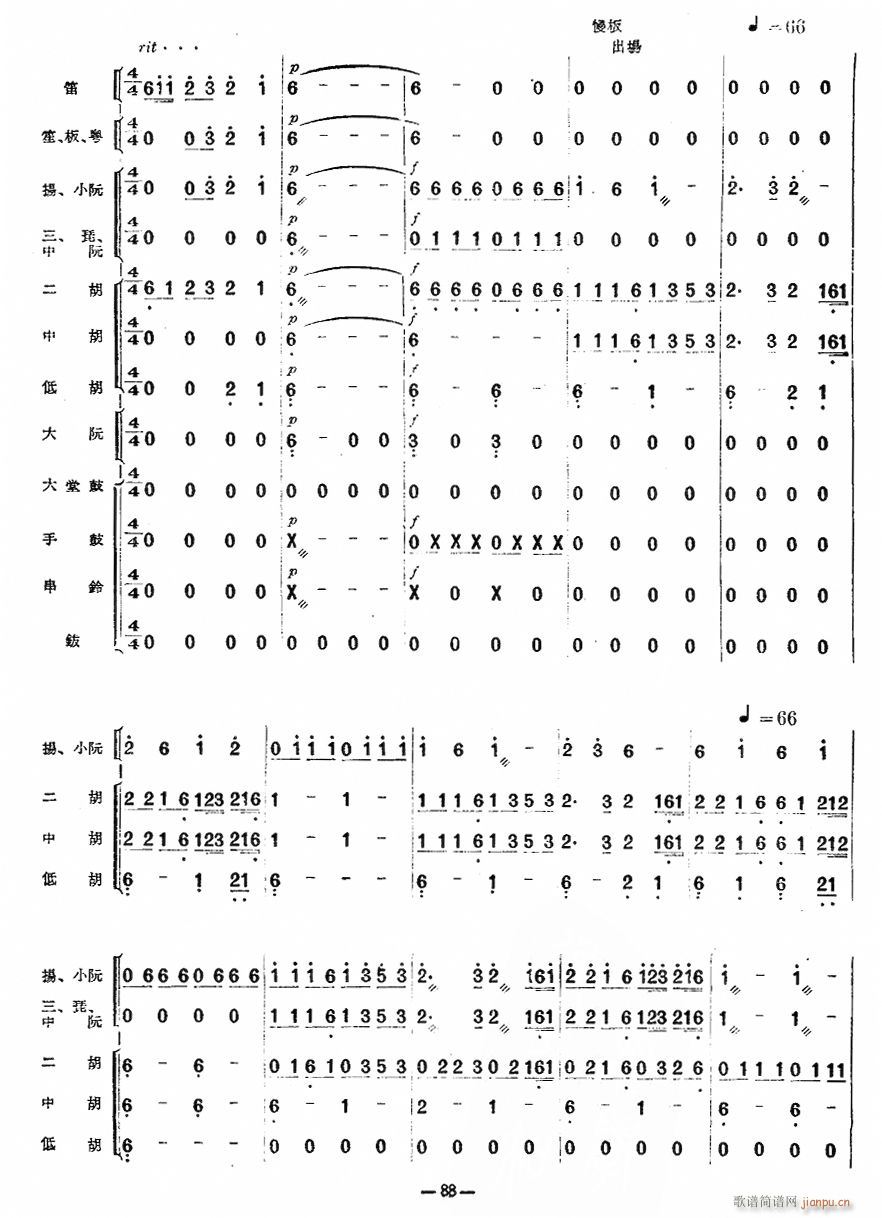 友谊舞曲2(五字歌谱)1