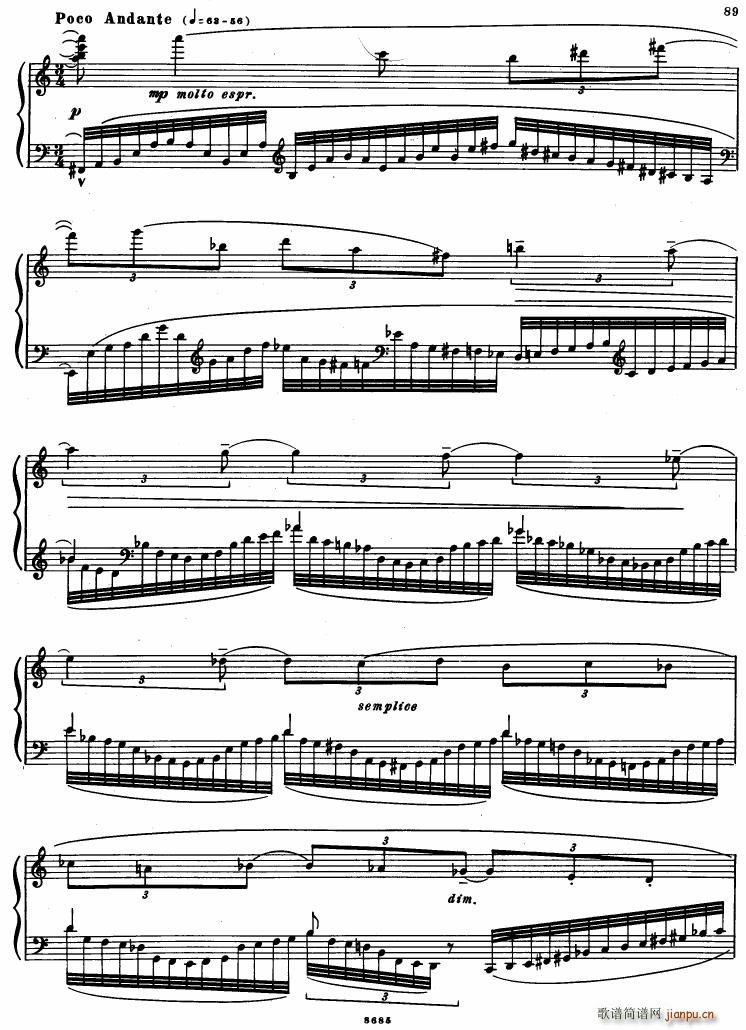 Bartok SZ 41 Deux Elegies op 8b(钢琴谱)6