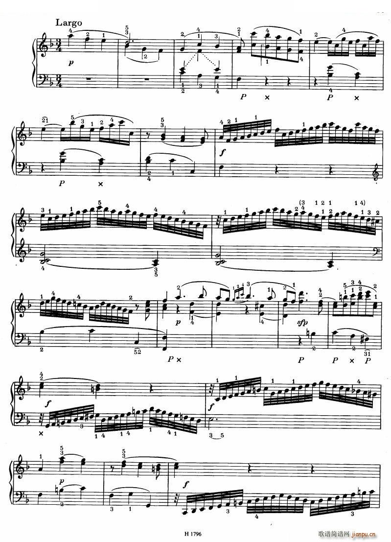 Benda 16 Sonatas 二 16 Sonatas 二(十字及以上)46