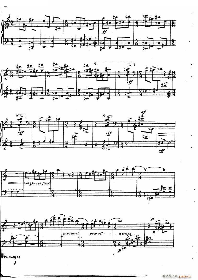 Copland Piano Sonata Piano Sonata(十字及以上)17