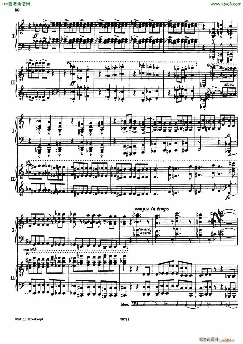 Busoni Fantasia contrappuntistica 2p 2(钢琴谱)32