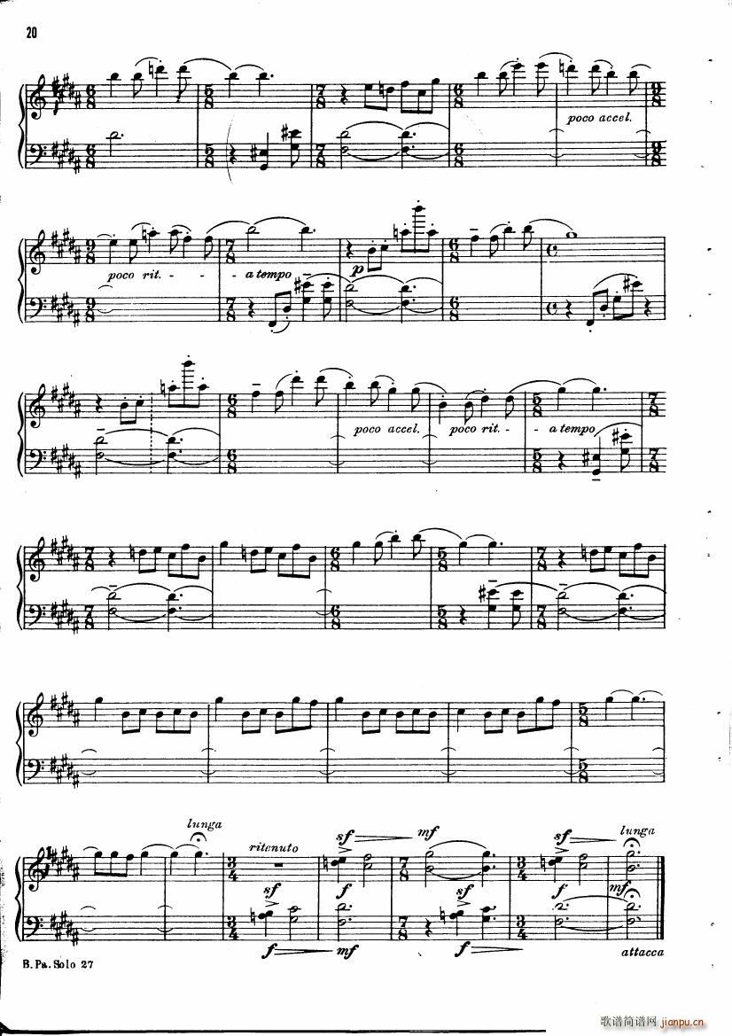 Copland Piano Sonata(钢琴谱)21