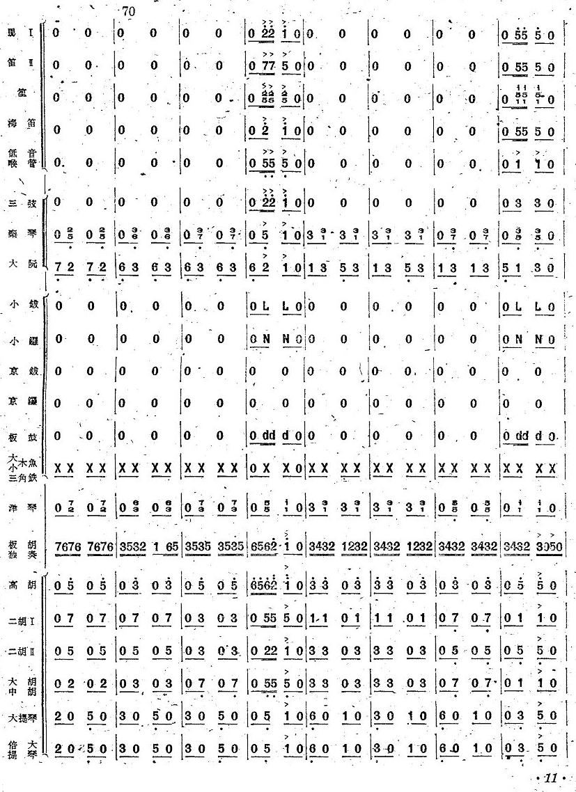 花梆子10(总谱)1