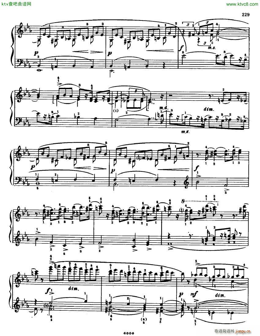 Anatoly Alexandrov Opus 61 Sonata no 9(钢琴谱)10