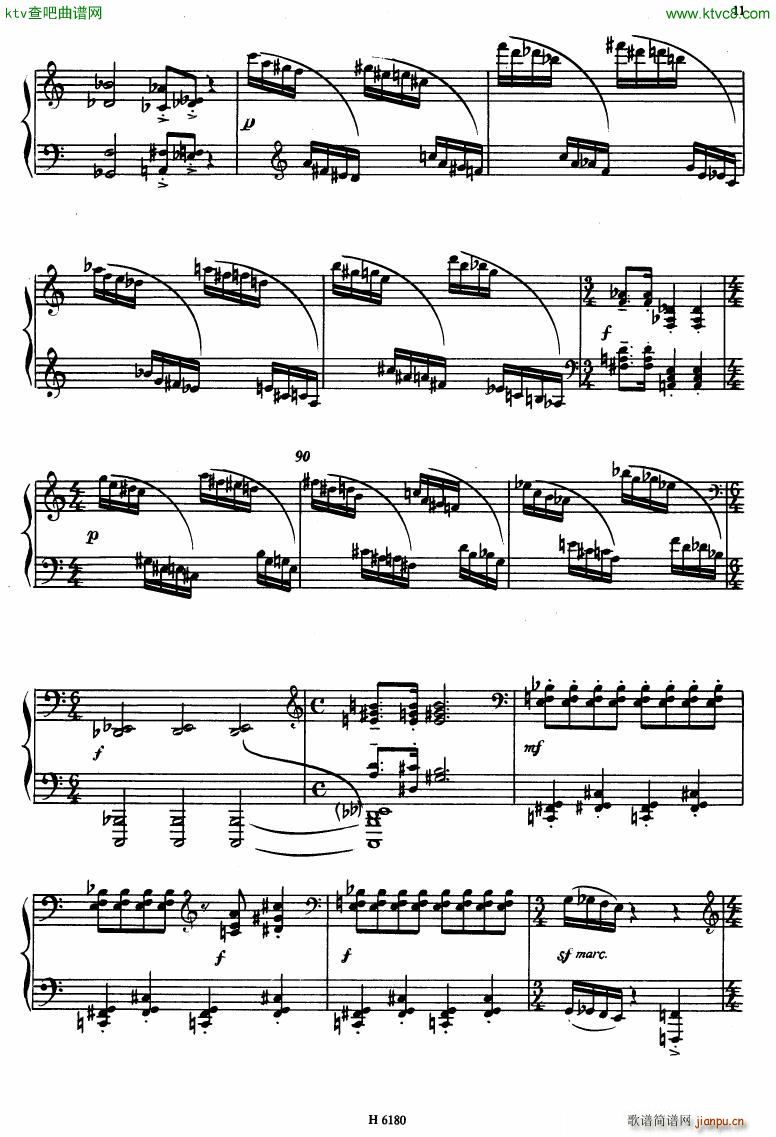 Hlobil piano sonata op 72(钢琴谱)5