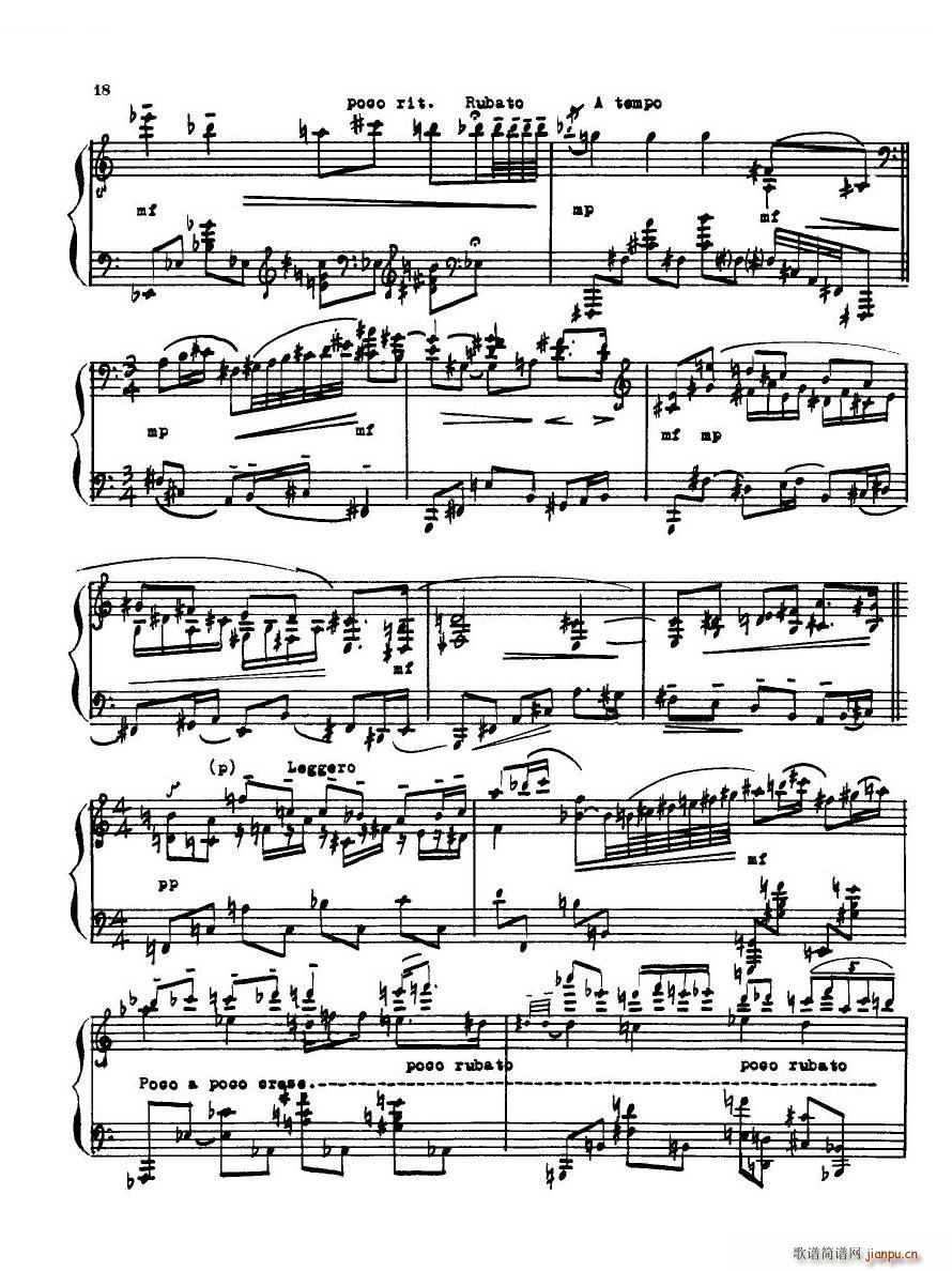 Antheil Piano Sonata No 4 Piano Sonata No 4(十字及以上)17