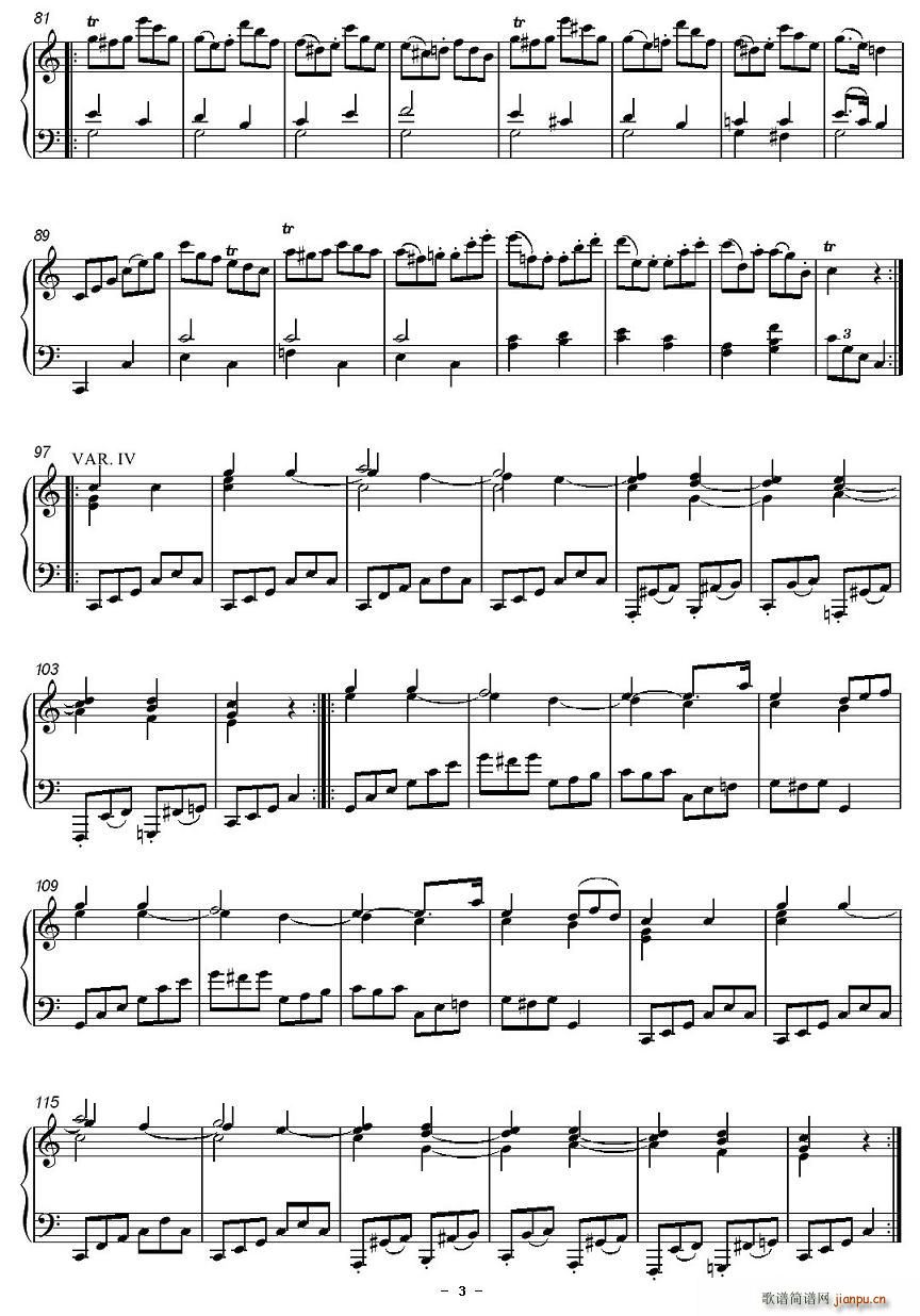 Ah,vous dirai-je,Maman(十字及以上)3