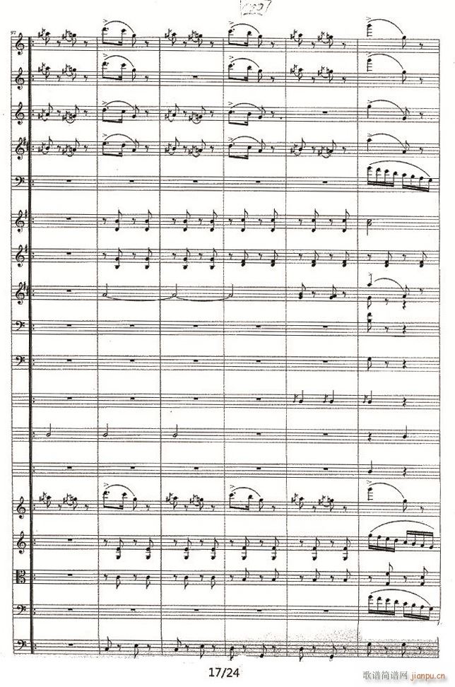 thunder ane Lighting17(总谱)1