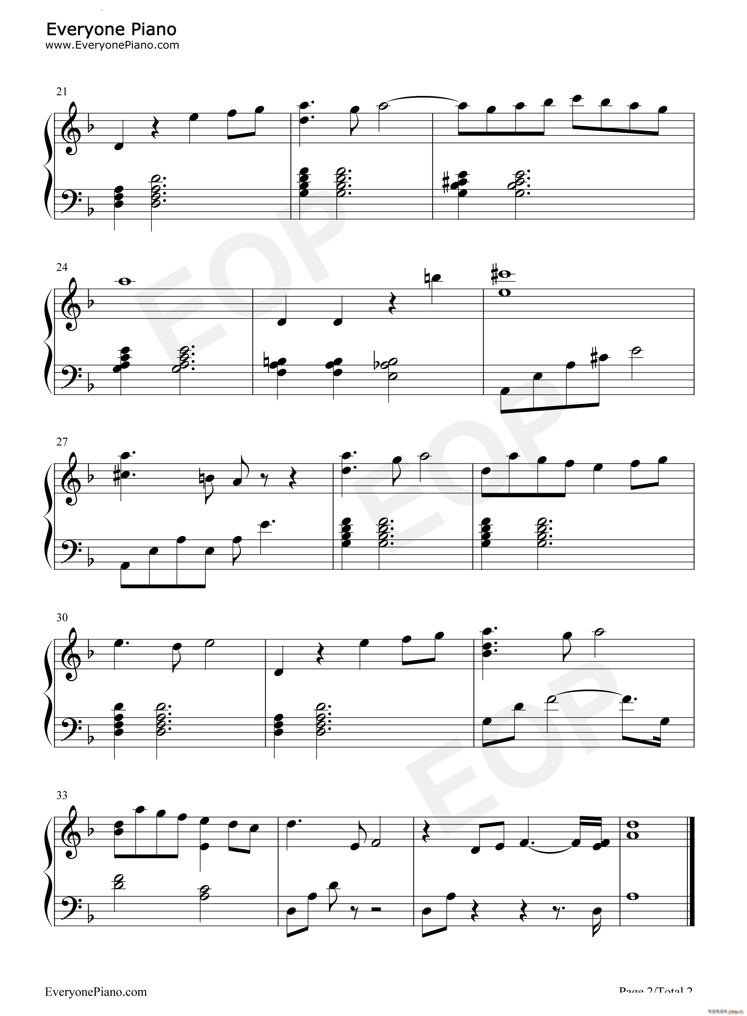 終わりにまた言葉ありき双面骑士OST(钢琴谱)3