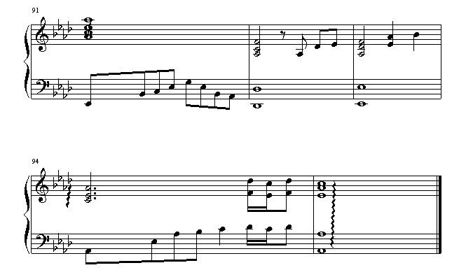 First Love(钢琴谱)10