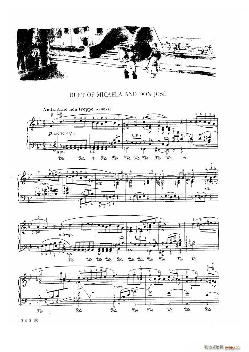 Bizet Godowsky Carmen Carmen(十字及以上)14