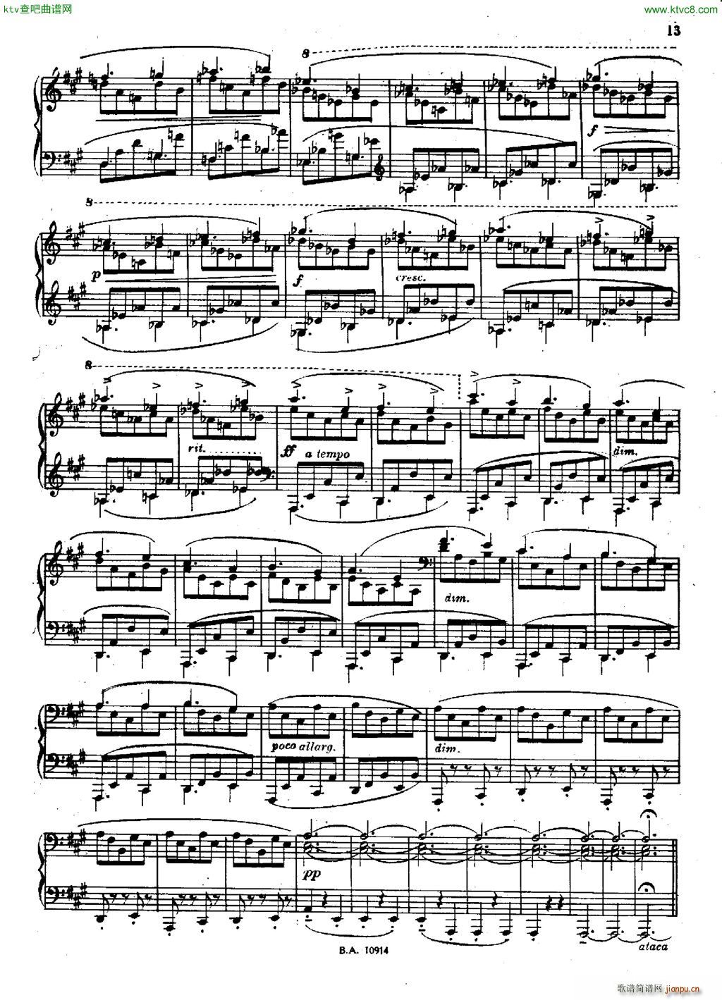 Guastavino Sonata(钢琴谱)3