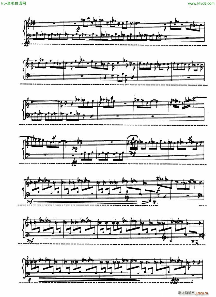 Cage Sonatas and Interludes for prepared piano(钢琴谱)10