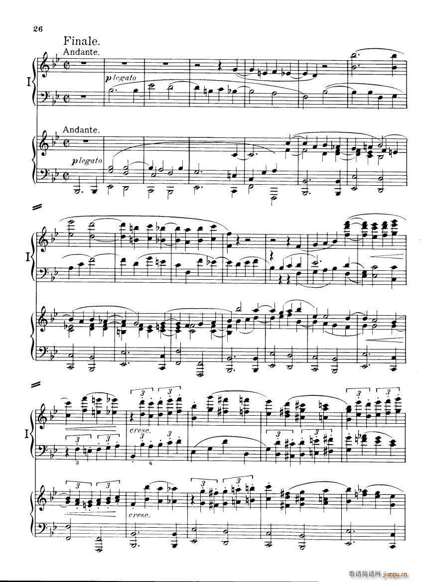 Brahms Variations on a theme by Haydn(钢琴谱)25