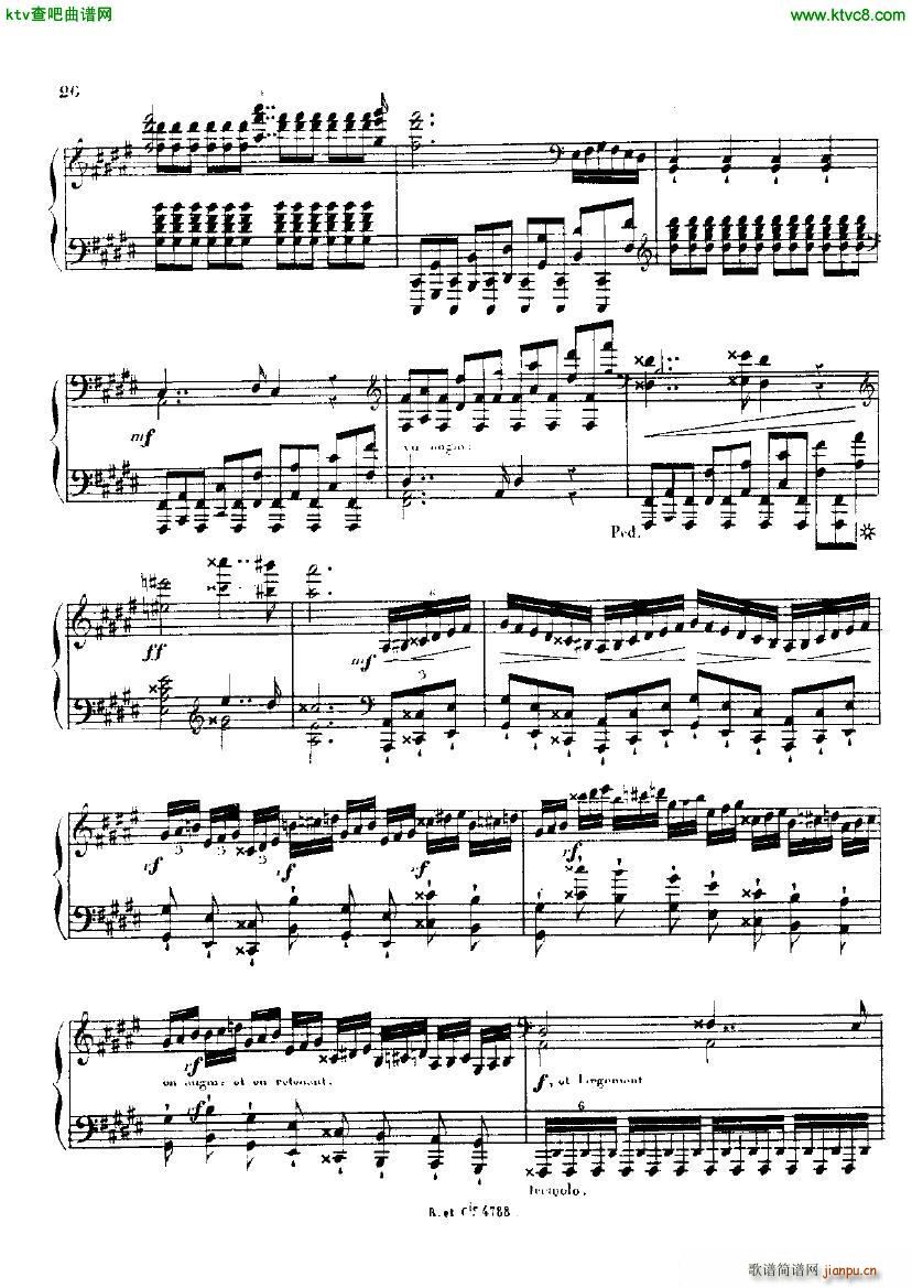 Alkan op 33 Grande Sonata part 2(钢琴谱)1