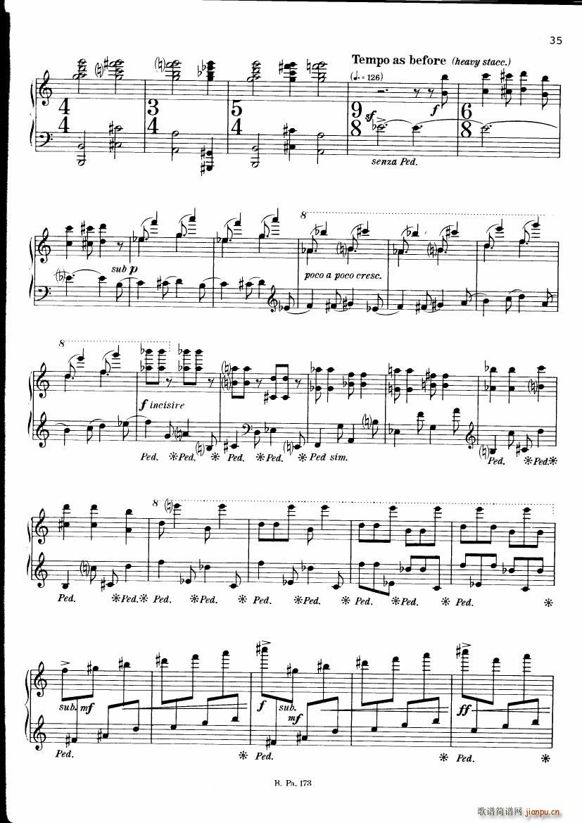 Copland Piano Fantasy(钢琴谱)32