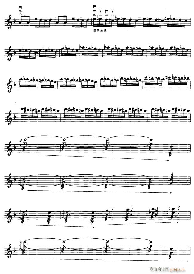 战马奔腾 6(二胡谱)1