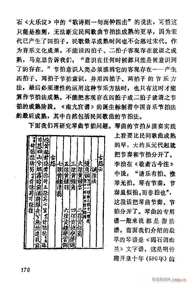 中国音乐节拍法121 180(十字及以上)50