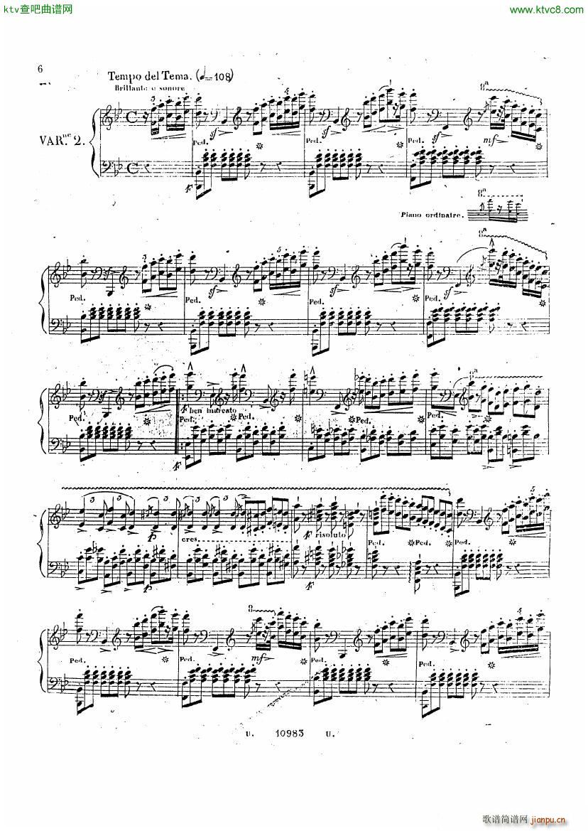 herz sonnambula(钢琴谱)6