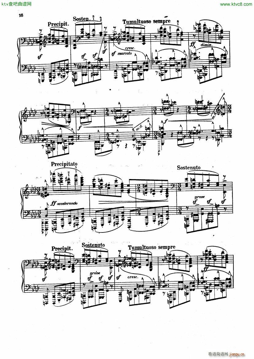 Sonata No 6 Op 13(钢琴谱)14