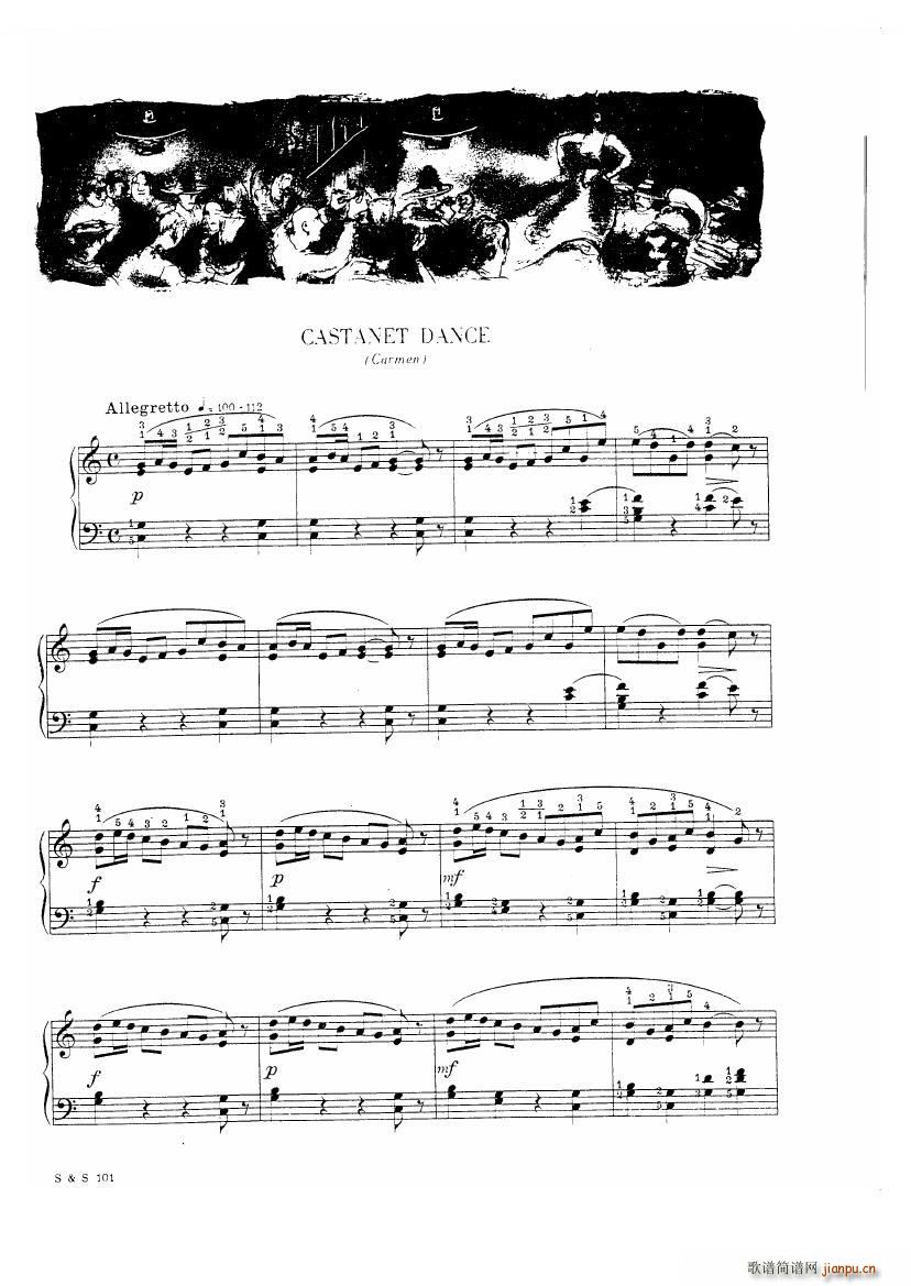 Bizet Godowsky Carmen Carmen(十字及以上)22