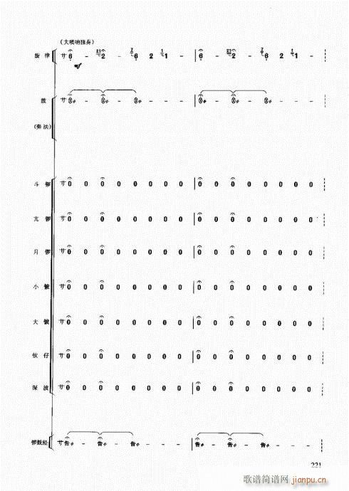 民族打击乐演奏教程221-247页(十字及以上)1